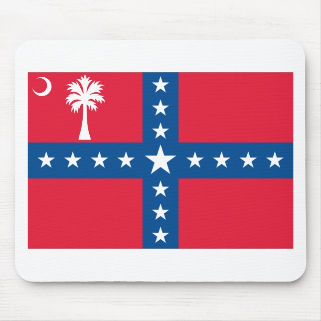 South Carolina Sovereignty Flag (1860-1861) Mouse Mat (Front)
