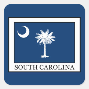 South Carolina Square Sticker