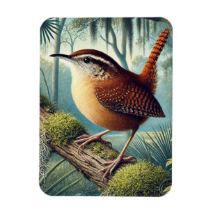South Carolina State Bird Carolina Wren Magnet