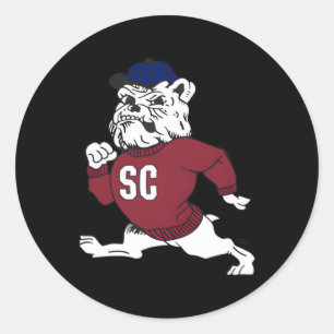 South Carolina State Bulldogs Left Chest Classic Round Sticker
