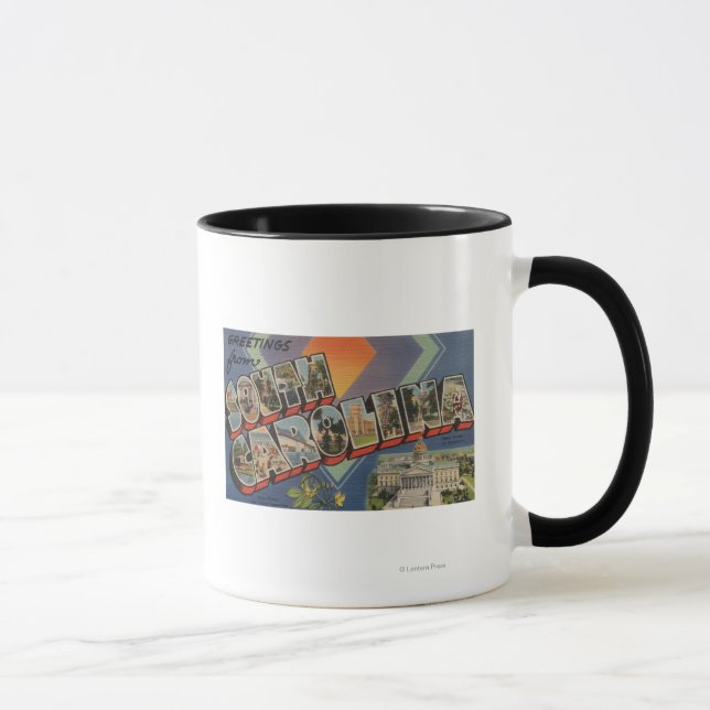 South Carolina (State Capital/Flower) Mug (Right)