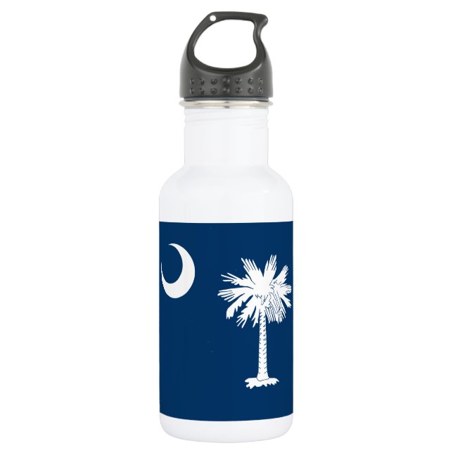 South Carolina State Flag 532 Ml Water Bottle (Front)
