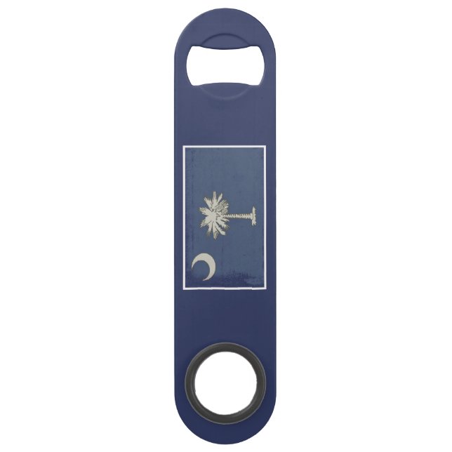 South Carolina State Flag Bottle Opener (Front)