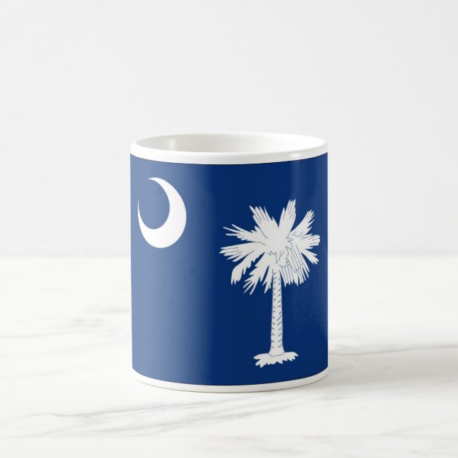 South Carolina State Flag Coffee Cup Mug (Center)
