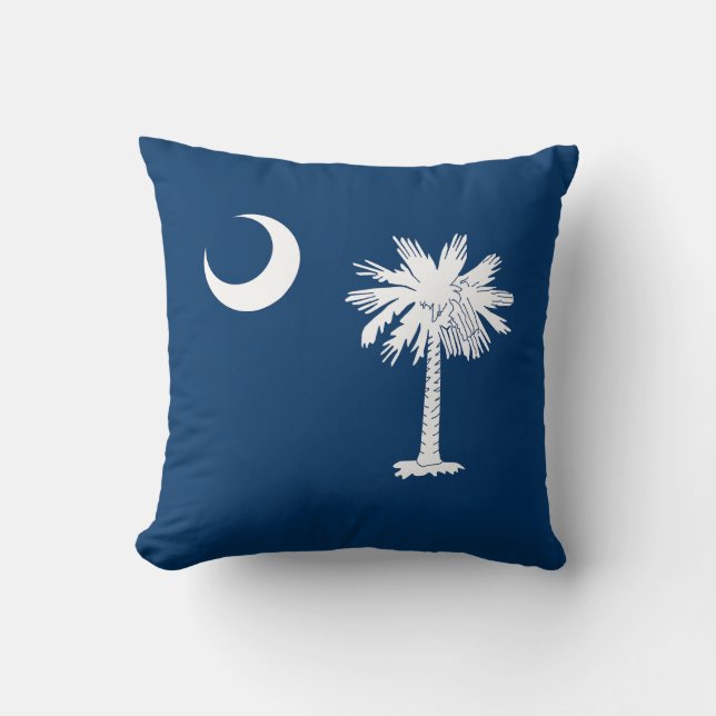 South Carolina State Flag Cushion (Front)