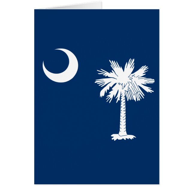 South Carolina State Flag Decor (Front)