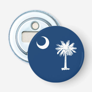 South Carolina State Flag Design Bottle Opener
