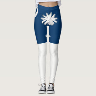 South Carolina State flag Leggings