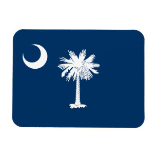 South Carolina State Flag Magnet