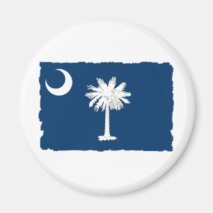 South Carolina State Flag Magnet
