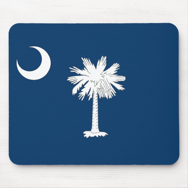 South Carolina State Flag Mouse Mat (Front)