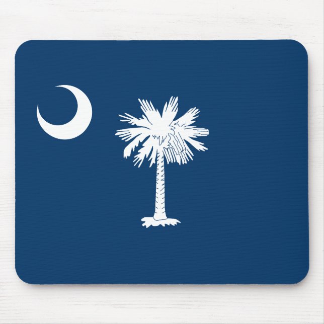 South Carolina State Flag Mouse Mat (Front)