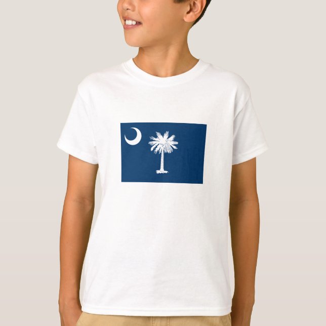 South Carolina State Flag T-Shirt (Front)