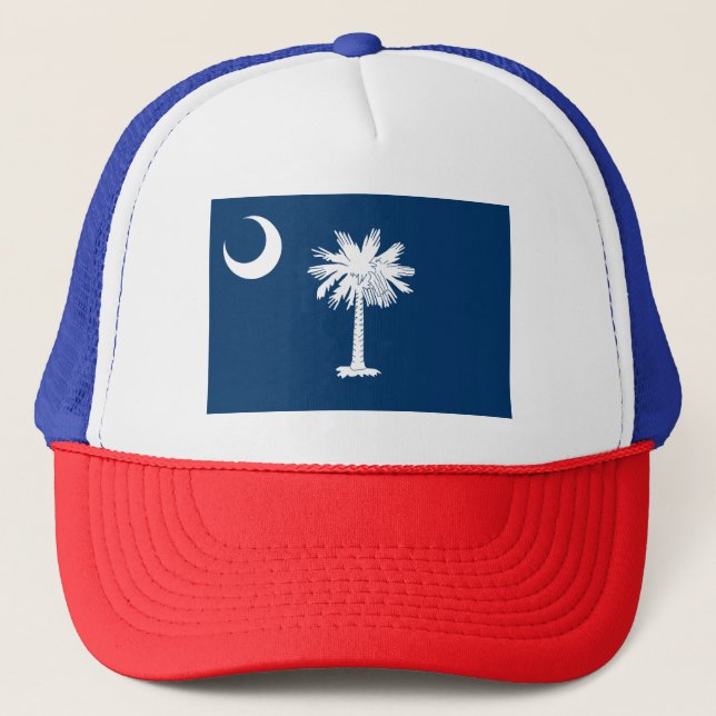 South Carolina State Flag Trucker Hat (Front)