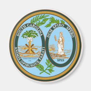 South Carolina State Seal Magnet