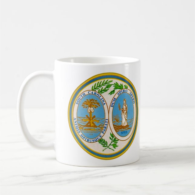 South Carolina State Seal Mug (Left)