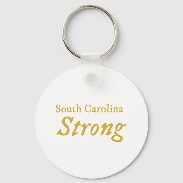 South Carolina Strong  Key Ring (Front)