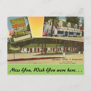 South Carolina, Sturkey's Motel, Orangeburg Postcard