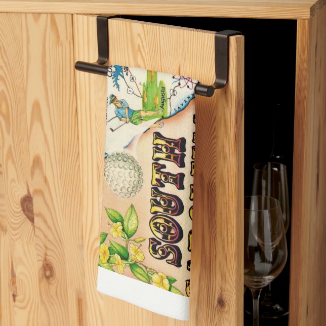 South Carolina  Tea Towel (Thirds Fold)