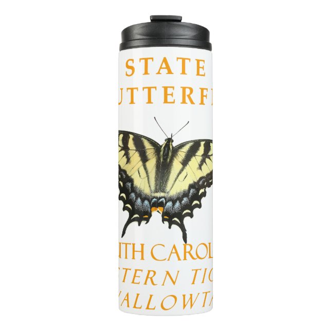 South Carolina Territory Butterfly Eastern Tiger S Thermal Tumbler (Front)