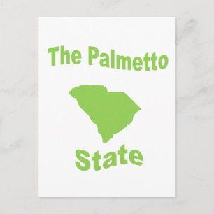 South Carolina: The Palmetto State Postcard