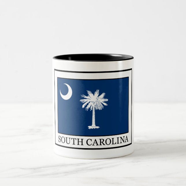 South Carolina Two-Tone Coffee Mug (Center)