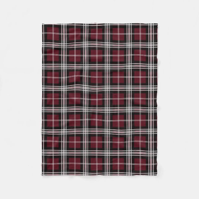 South Carolina University Tartan Fleece Blanket (Front)