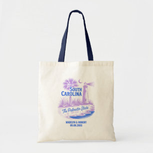 South Carolina Wedding Welcome Bag, State Love Tote Bag