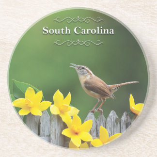South Carolina Wren Coaster