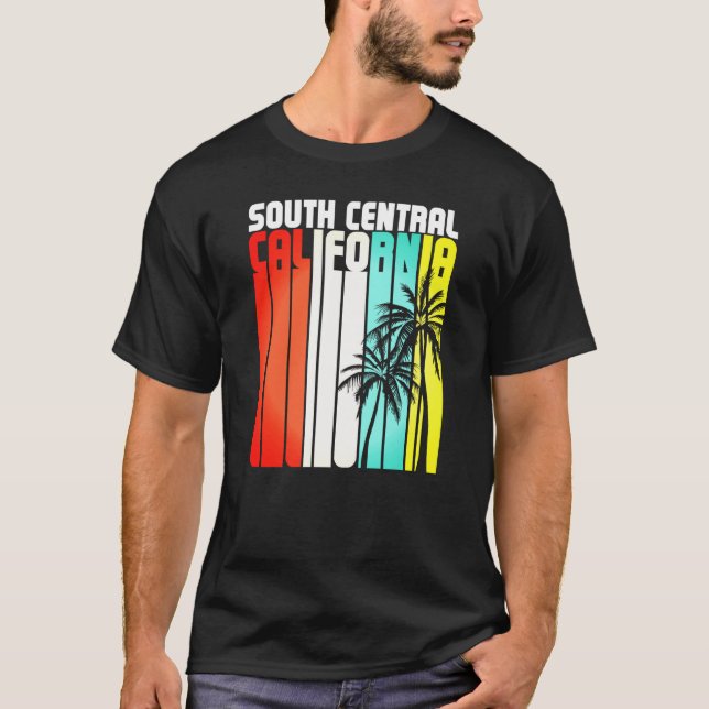 South Central Los Angeles Street LA Slauson Crensh T-Shirt (Front)