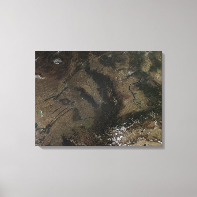 South central Russia Canvas Print (Front)