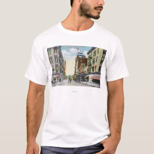 South Centre Street View of Hotel Mohawk T-Shirt