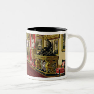 South Corridor, Windsor Castle, 1838 (chromolitho) Two-Tone Coffee Mug