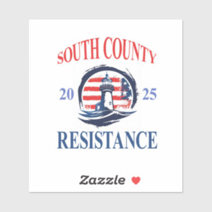 South County Resistance sticker