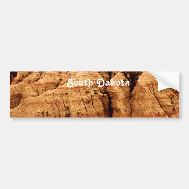South Dakota Bumper Sticker (Front)