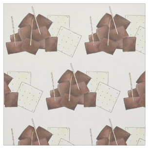 South Dakota Chislic Cubed Meat Crackers SD Foodie Fabric