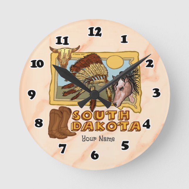 South Dakota clock (Front)