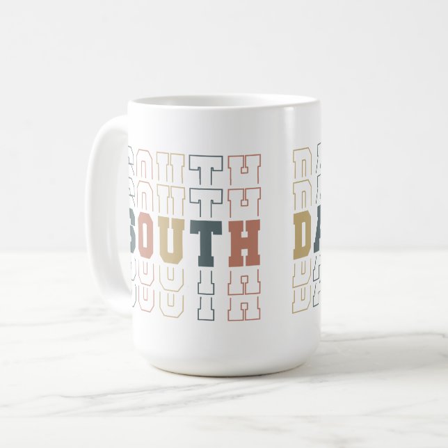 South Dakota Coffee Mug (Front Left)