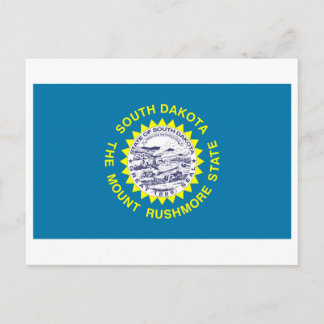 South Dakota FLAG International Postcard