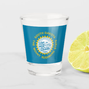 South Dakota flag  Shot Glass