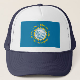 South Dakota Flag Trucker Hat
