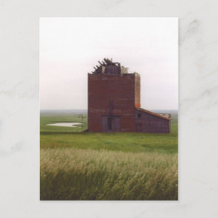 South Dakota Grain Elevator Postcard