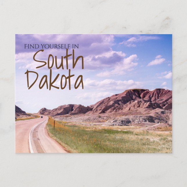 South Dakota Greeting Card (Front)
