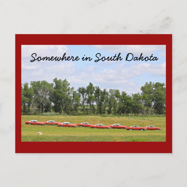 South Dakota Highway 212 Postcard (Front)