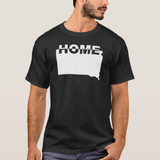South Dakota Home Away From State T-Shirt Tees