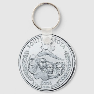 South Dakota Key Ring