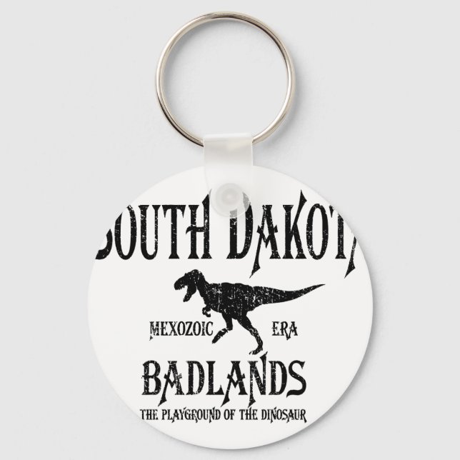 South Dakota Key Ring (Front)