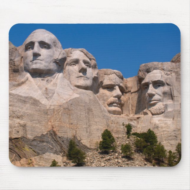 South Dakota, Keystone, Mount Rushmore Mouse Mat (Front)