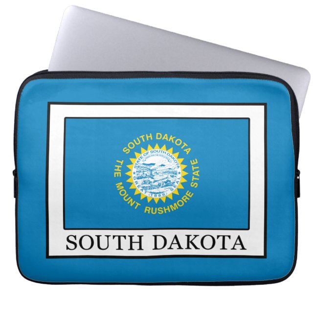 South Dakota Laptop Sleeve (Front)