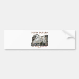 South Dakota Mount Rushmore Bumper Sticker